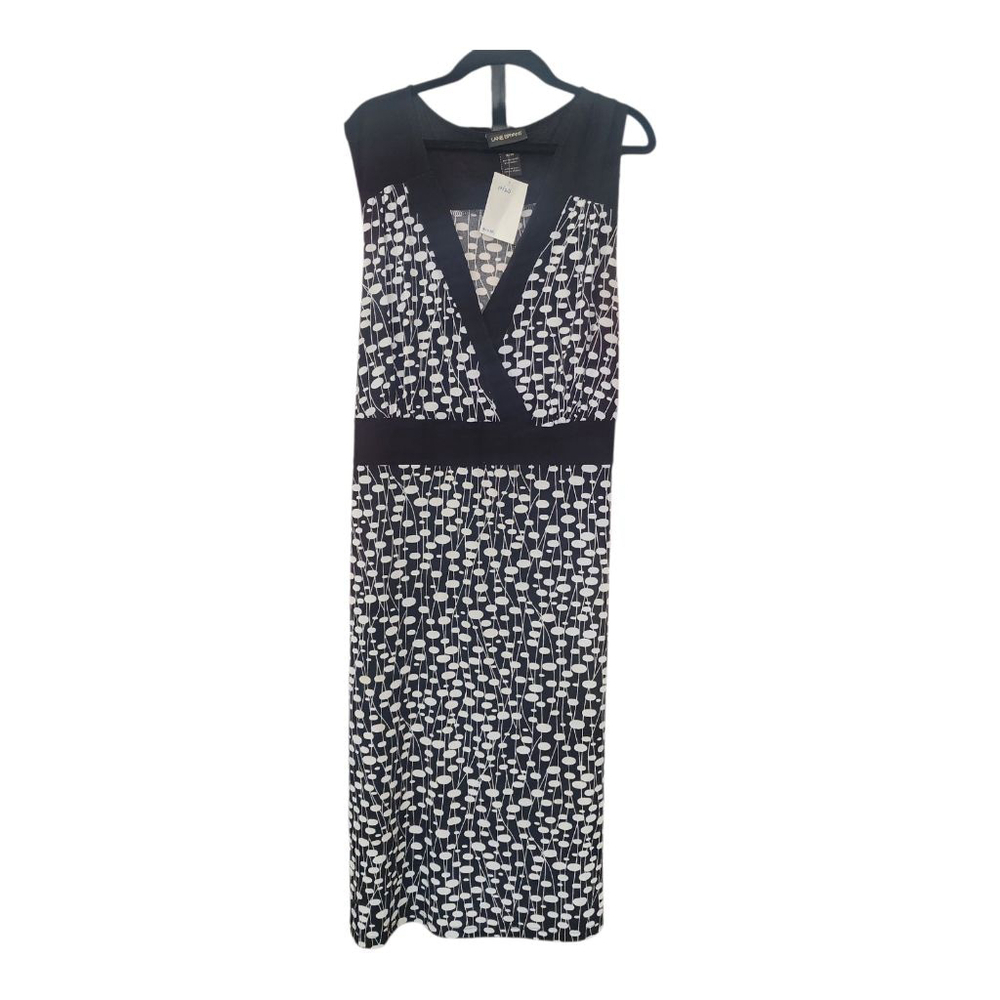 Lane Bryant Dress Size 18/20 Black and White, EUC - Picture 1 of 3
